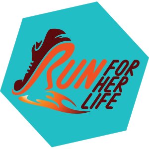 Run For Her Life Logo