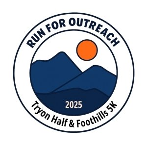 Run for Outreach - Tryon Half Marathon and Fall for the Foothills 5K Logo
