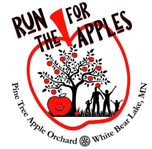 Run For The Apples Logo