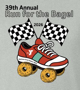 Run for the Bagel Logo