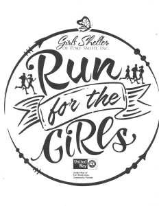 "Run for the Girls" Logo