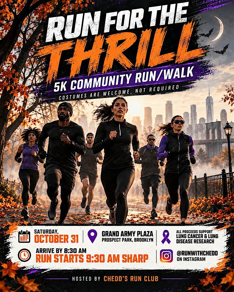 Run for the Thrill 5K Community Run/Walk Logo