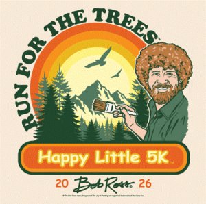 Run for the Trees: Happy Little (Virtual) 5K Logo