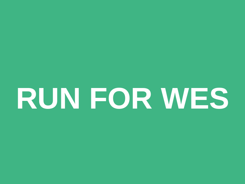 Run for Wes Logo
