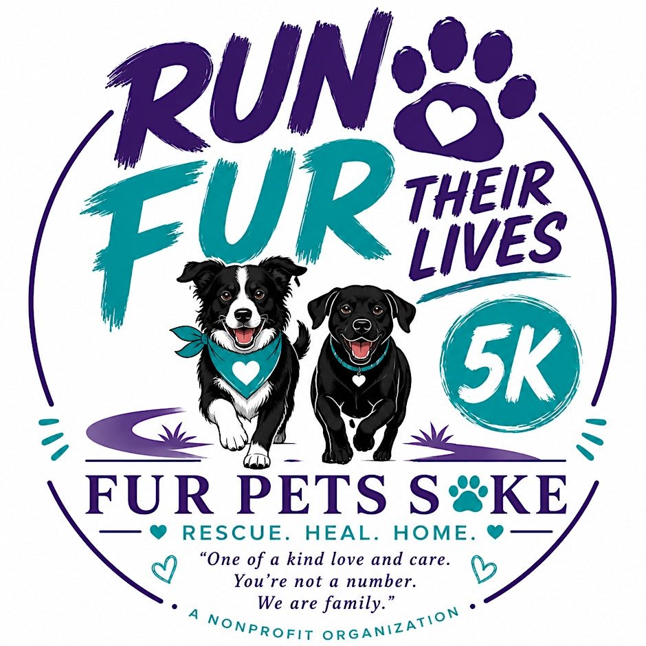 Run Fur Their Lives 5k Logo