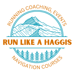 Run Like a Haggis MapRun Guis Forest Logo