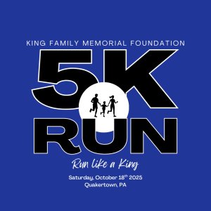 Run Like a King 5K 2026 Logo