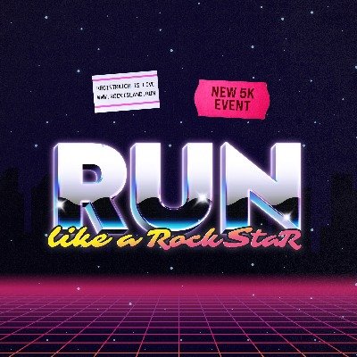 Run Like A Rockstar 5K Logo