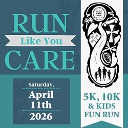 Run Like You Care 10k 5k and Kids Fun Run Logo