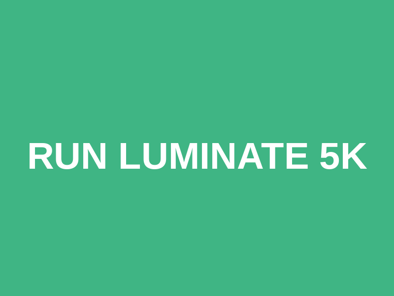 Run Luminate 5k Logo