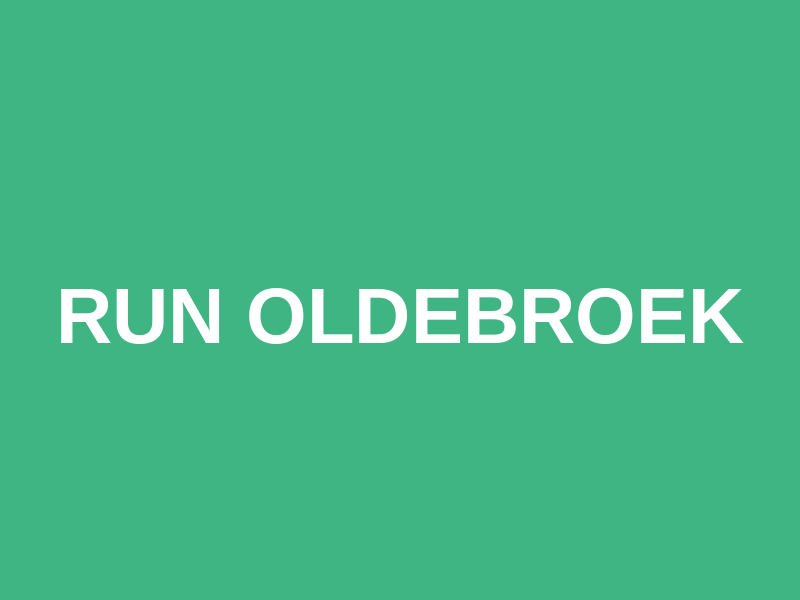 Run Oldebroek