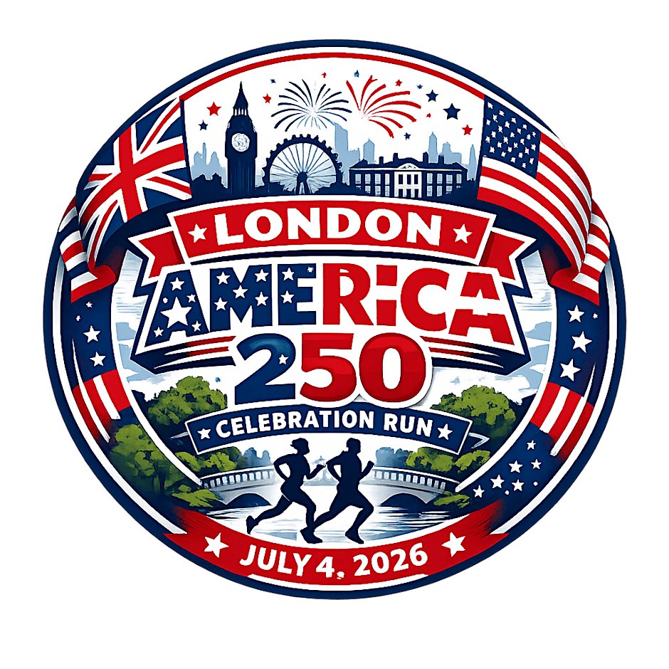 Run on the 4th of July - Independence Day Logo