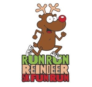 Run Run Reindeer 5K Fun Run Logo