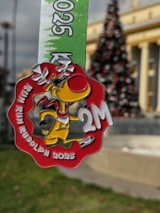Run Run Rudolph 2 Mile Run/Walk Logo