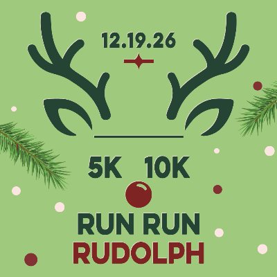 Run Run Rudolph 5K/10K Logo