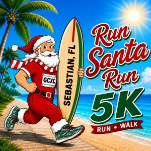 Run Santa Run - Sebastian Logo
