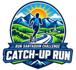 Run Santaquin Challenge Virtual Catch-Up Run Logo