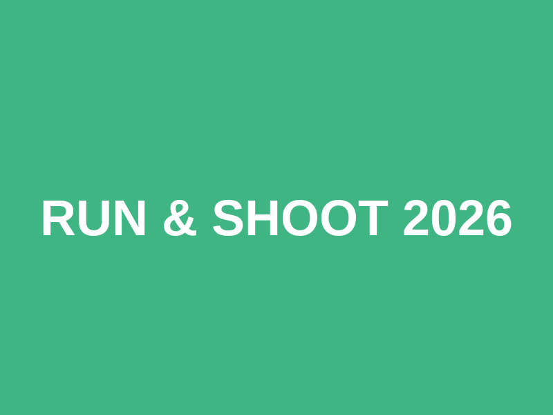 Run & Shoot 2026 Logo