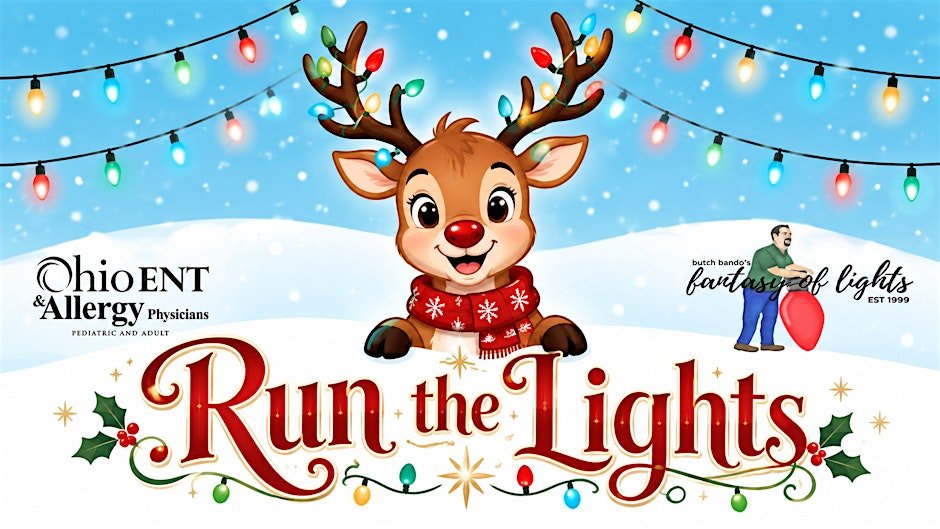 Run the Lights 2026 - Race Registration! Logo