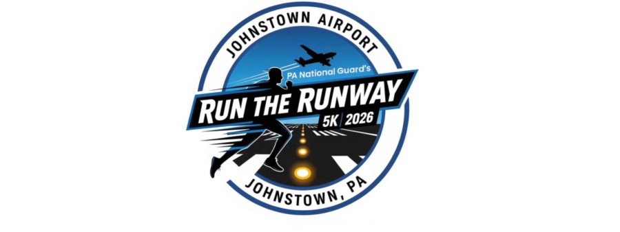 Run the Runway 5-K/2 mile walk Logo