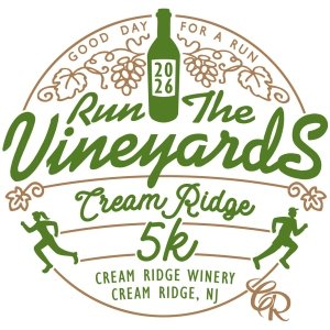 Run the Vineyards - Cream Ridge Winery 5K Logo