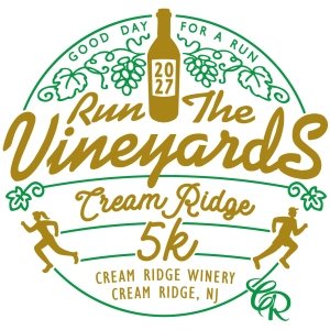 Run the Vineyards - Cream Ridge Winery 5K Logo