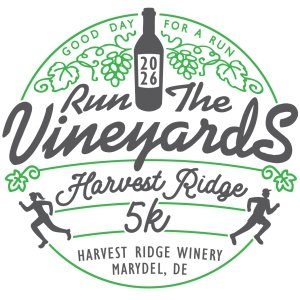 Run the Vineyards - Harvest Ridge Winery 5K Logo