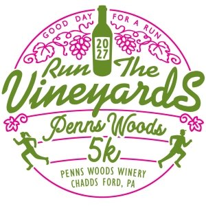 Run the Vineyards - Pindar Vineyards 5K Logo