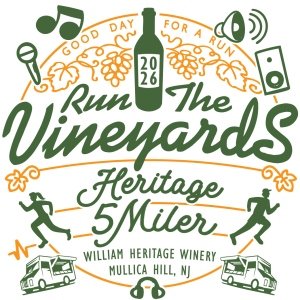 Run the Vineyards - William Heritage 5 Miler Logo