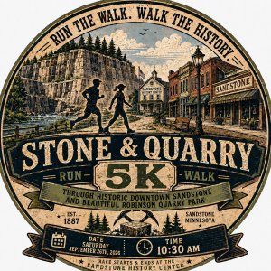 Run the walk. Walk the history Logo