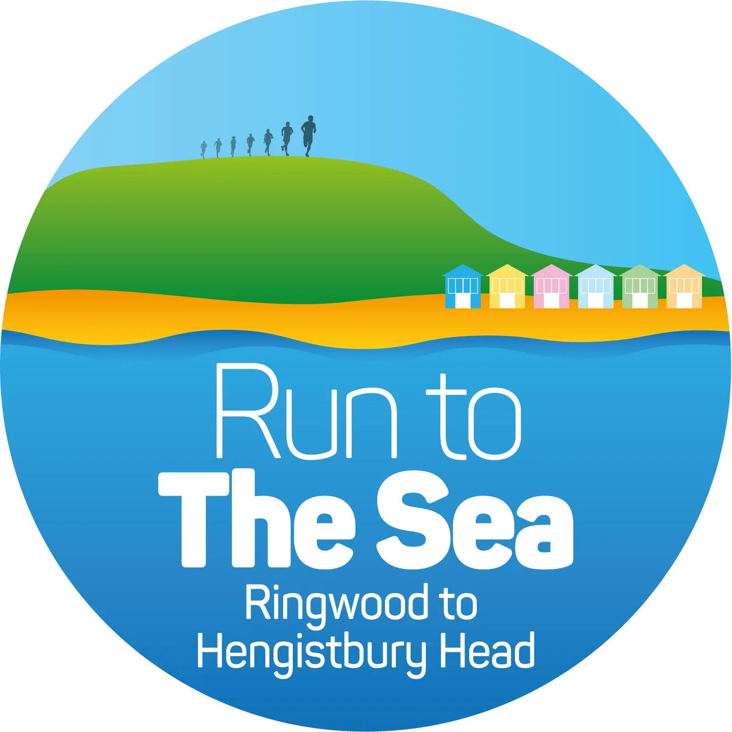 Run to the Sea Bournemouth Ultramarathon Logo