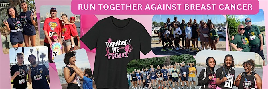 Run Together Against Breast Cancer ATLANTA Logo