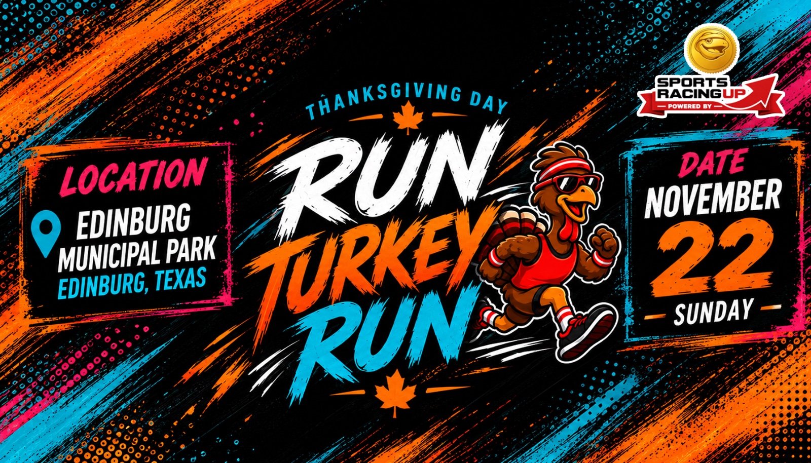 RUN TURKEY RUN 3rd Edition Logo