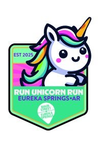 Run Unicorn Run - Magic Mile Fun Run, 5K & 10K Logo