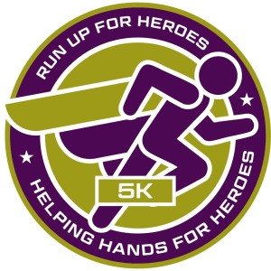 Run Up for Heroes 5K Logo