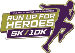 Run Up for Heroes Logo