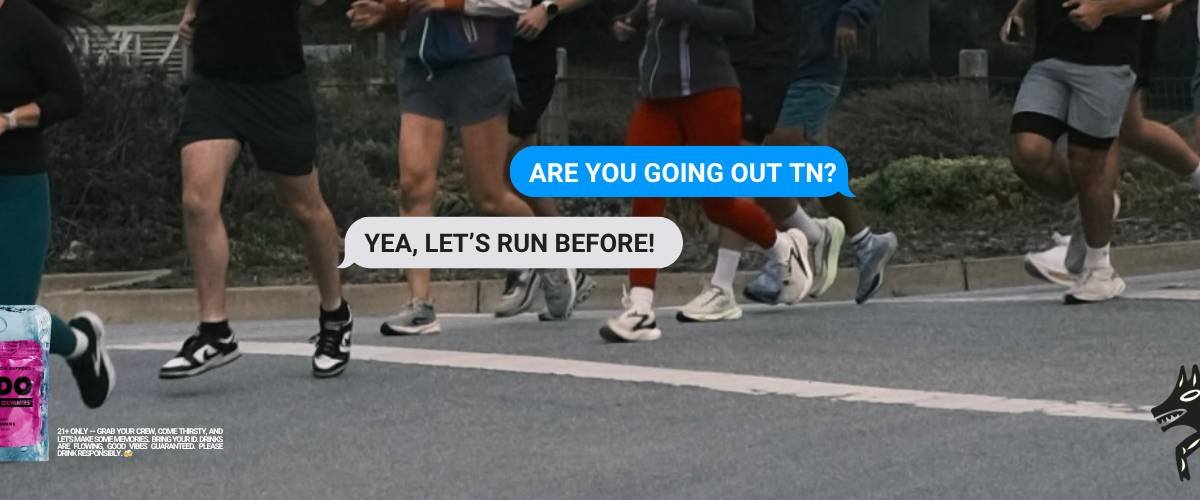 run with BARC followed by a HH at Lost Marbles Copy Logo