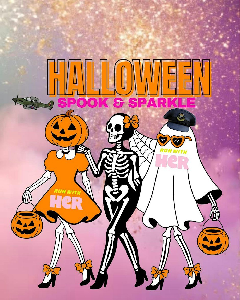 Run with HeR -Spook & Sparkle 5km Logo