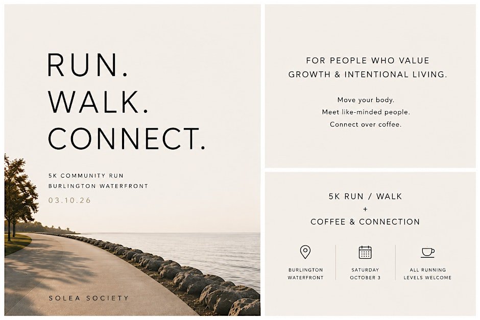Run With People Who Make You Better | 5K + Coffee Logo