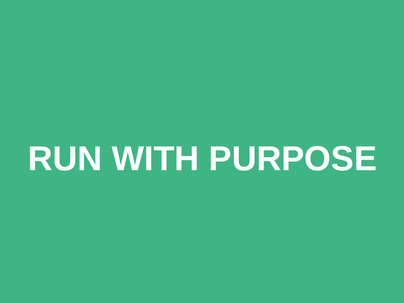 Run With Purpose Logo