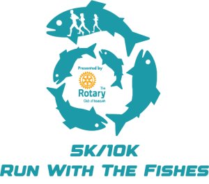 Run with the Fishes Annual 5K, 10K, & Kids' Fun Run Logo