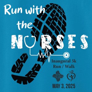Run with the Nurses 5k Logo