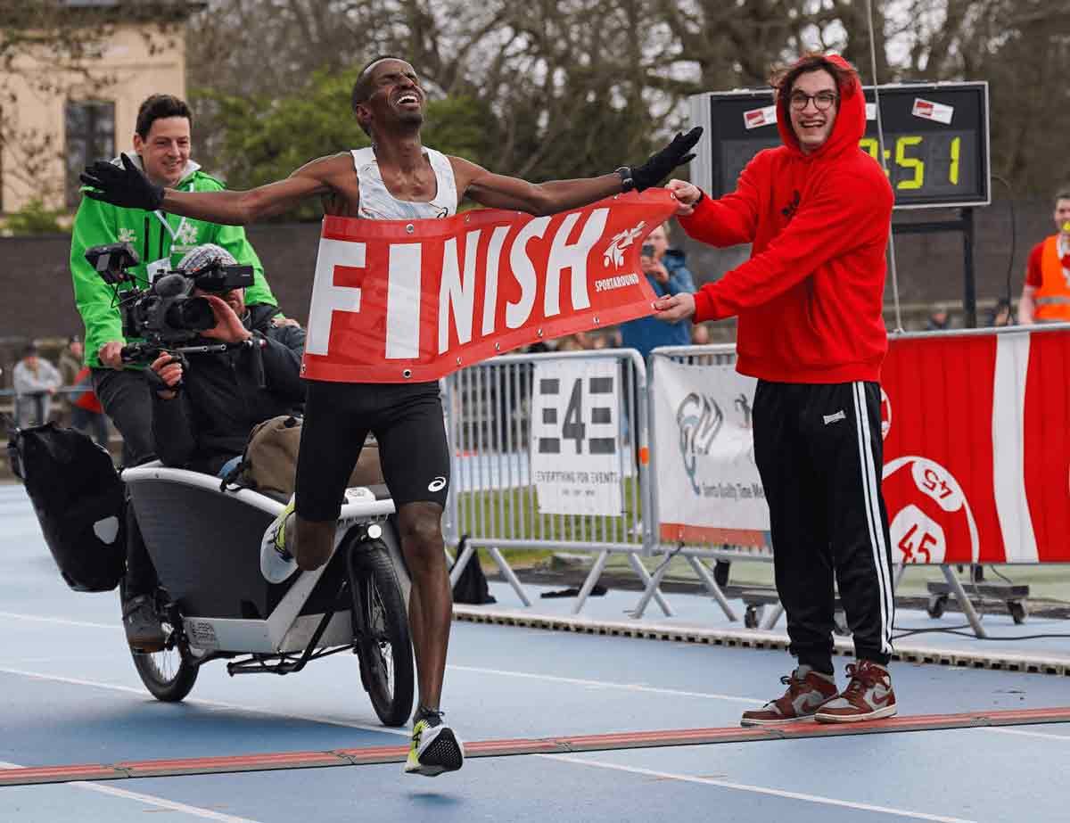 Runners' lab Bashir's run Logo