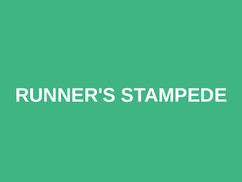 Runner's Stampede