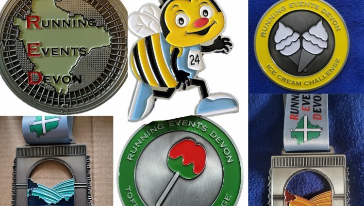 Running Events Devon - Medal Mix Challenge Day 1 2026 Logo