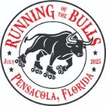 Running of the Bulls Pensacola Logo