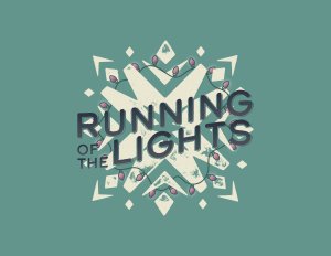 Running of the Lights Logo