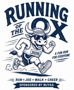Running of the Ox 5K, 2 Mile & 1 Mile Logo