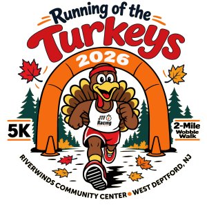 Running of the Turkeys - West Deptford Logo