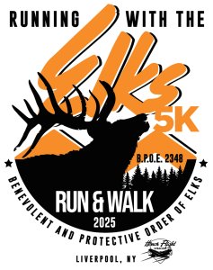 Running with the Elks 5K Logo